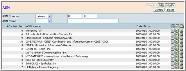 Configuration Screen AS